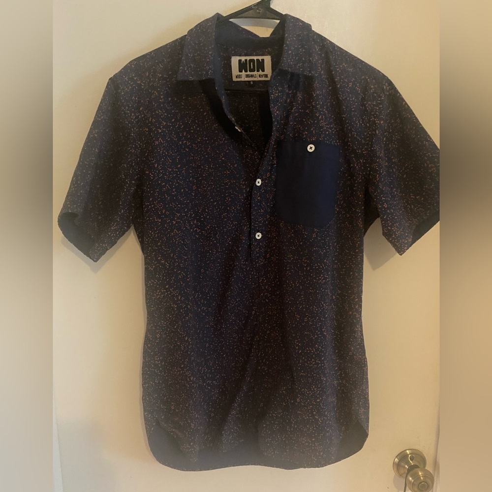 Won Casual Shirt with Half Buttons